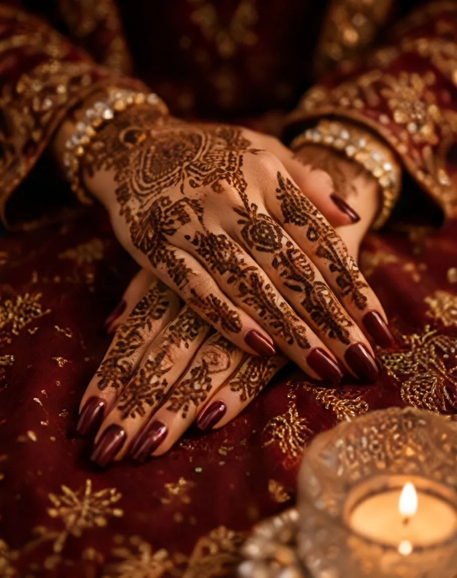 Henna service imagery
