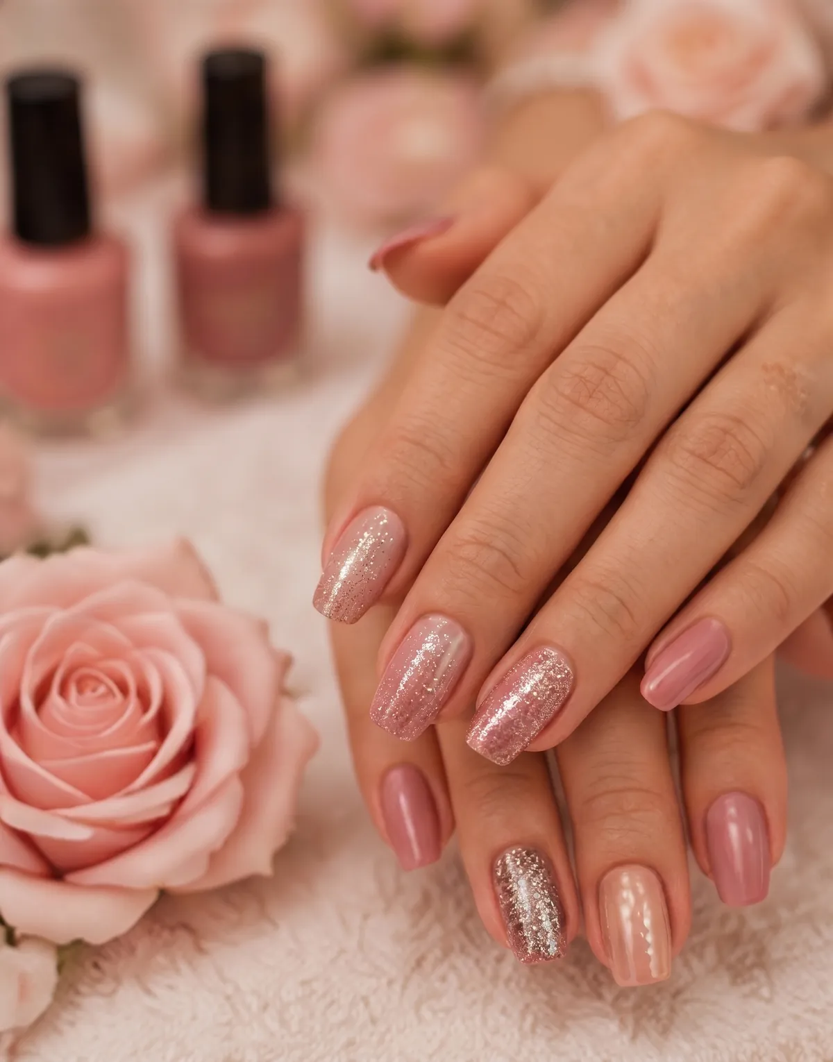 Nails service imagery
